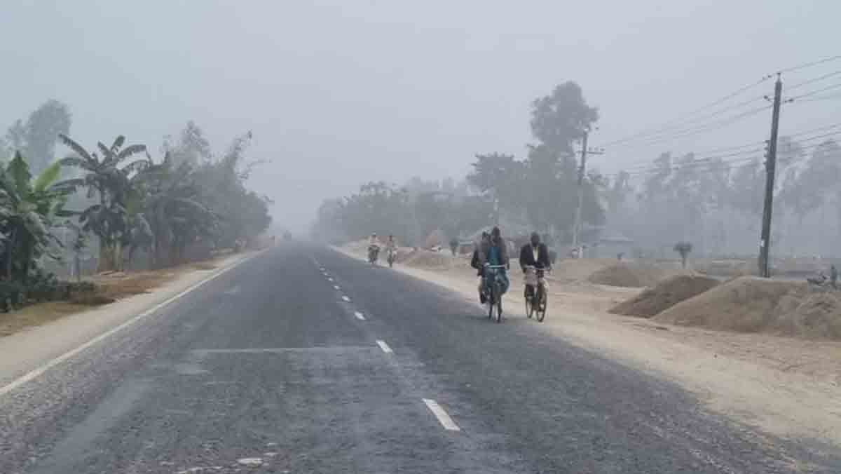 তেঁতুলিয়ায় সর্বনিম্ন ১১ ডিগ্রি সেলসিয়াস তাপমাত্রা, বিপর্যস্ত জনজীবন